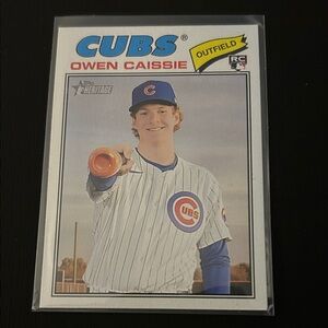 2026 Topps Heritage #88 Owen Caissie RC